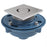 Zurn Z415-LRS - Ligature-Resistant "Type LRS" Square Floor Drain
