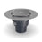 Zurn Z415S-DP - Square Deck Plate Drain