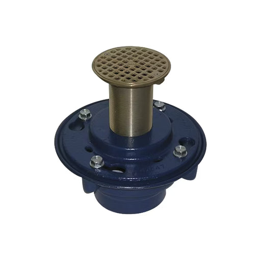 Zurn Z420 - Deep Shank Floor and Shower Drain for Marble and Granite Applications