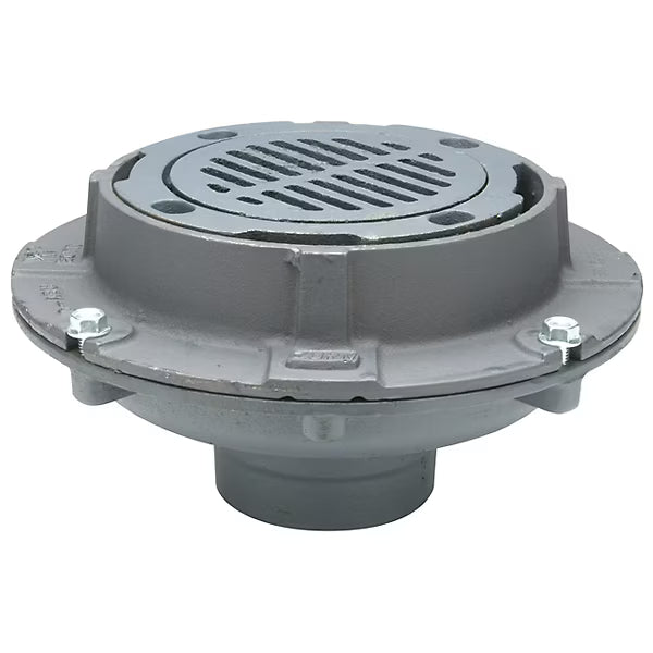 Zurn Z554 - 9" Medium-Duty Drain with Sur-Set Bucket