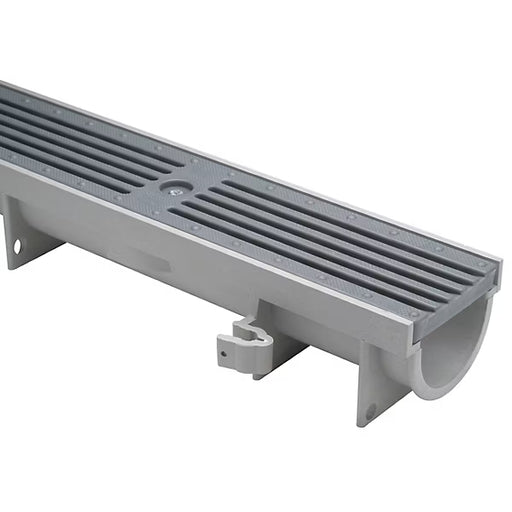 Zurn Z884 - 4-3/4" Wide Shallow Linear Trench Drain System