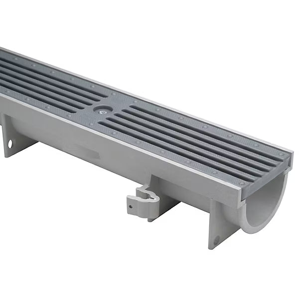 Zurn Z884 - 4-3/4" Wide Shallow Linear Trench Drain System