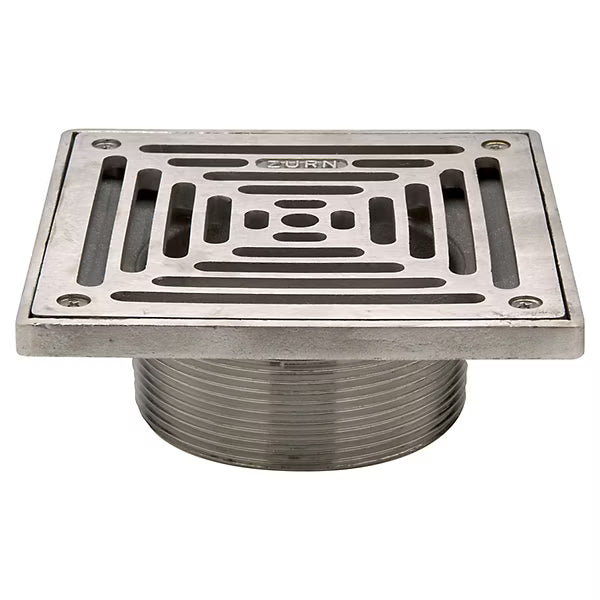 Zurn ZS400SS - Square “Type SS” Stainless Steel Strainer