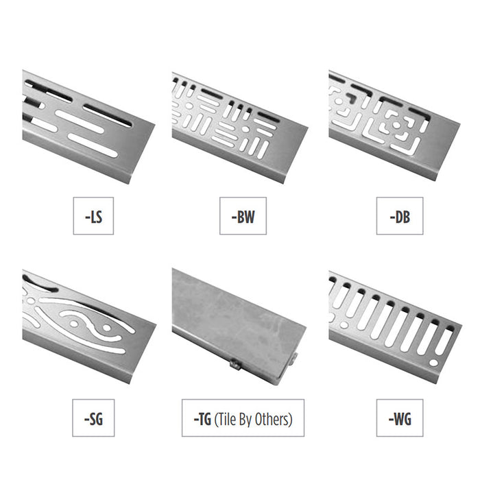 Zurn ZS880 - Stainless Steel Linear Shower Drain