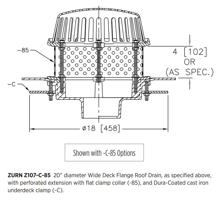Product Dimensions: See Specification Sheet for Details
