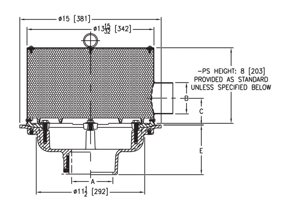 Product Dimensions: See Specification Sheet for Details