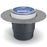 Zurn Z1400-BZ1-DP - Dura-Coated Cast Iron Cleanout with EZ1 Technology and Deck Plate