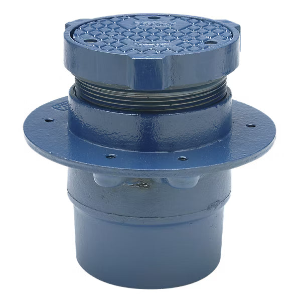 Zurn Z1400-K - “Level-Trol” Adjustable Floor Cleanout with Anchor Flange