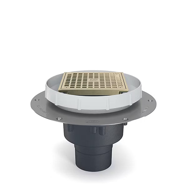 Zurn Z1400S-DP - Square Deck Plate Cleanout