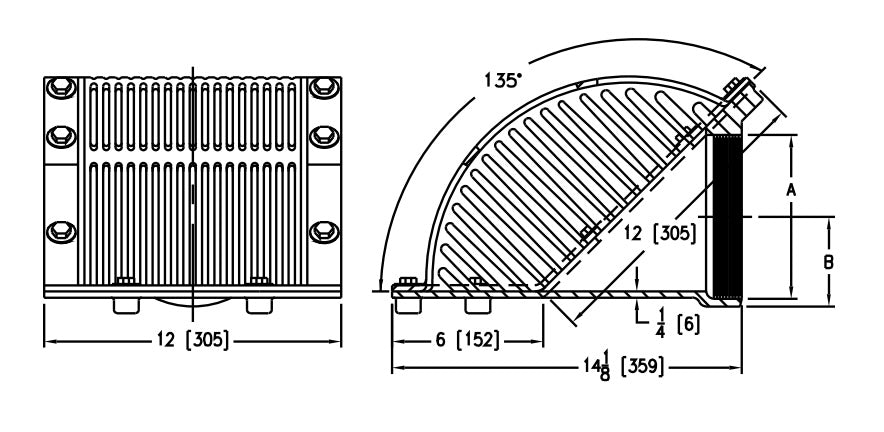 Product Dimensions: See Specification Sheet for Details