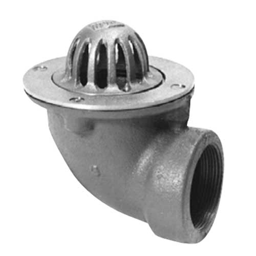 Zurn Z182 - 4-1/2" Diameter Cornice Drain