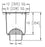 Zurn Z1902 - 112" x 12" Sani-Flor Receptor 10" Sump Depth