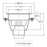 Zurn Z1950 - 12" Sani-Flor Receptor 8" Sump Depth