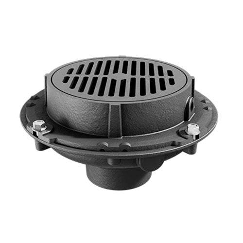 Zurn Z1970 - 9" Shallow Sani-Flor Receptor 3" Sump Depth