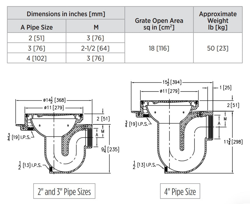 Product Dimensions: See Specification Sheet for Details