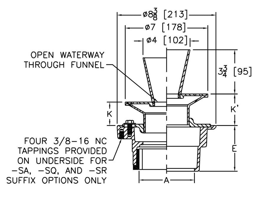 Product Dimensions: See Specification Sheet for Details