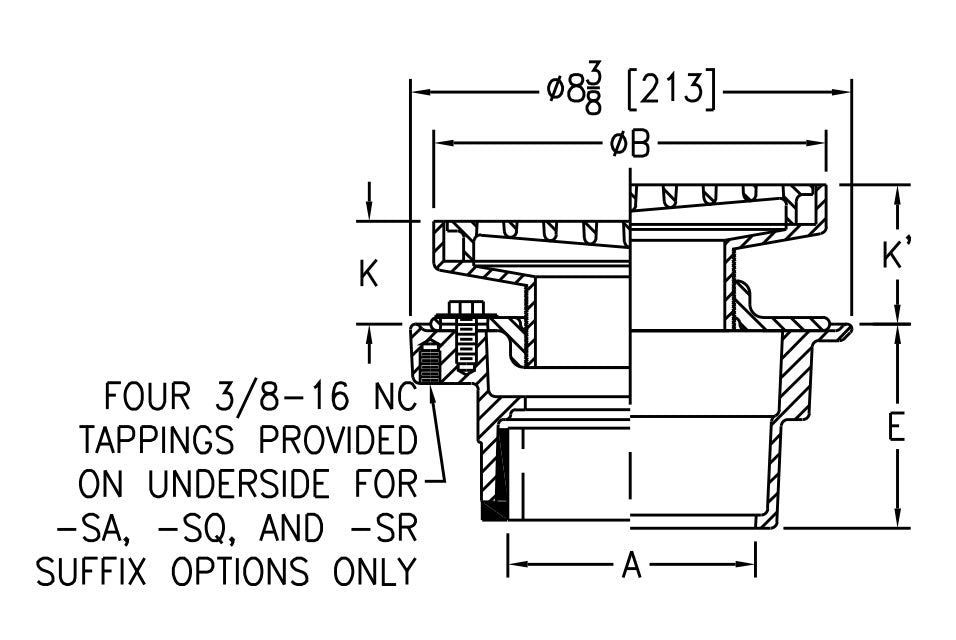 Product Dimensions: See Specification Sheet for Details