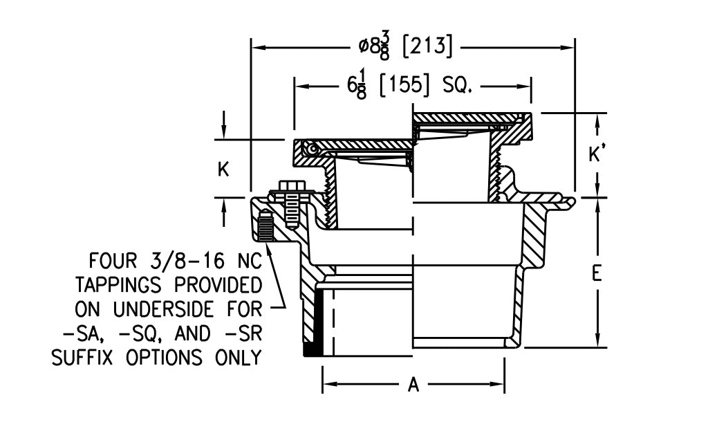 Product Dimensions: See Specification Sheet for Details