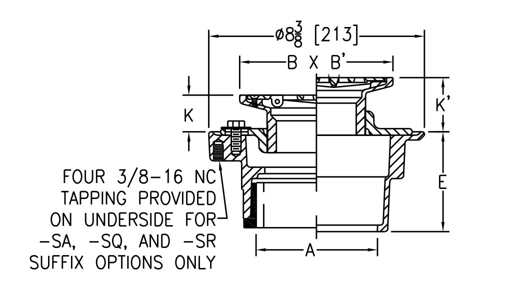 Product Dimensions: See Specification Sheet for Details