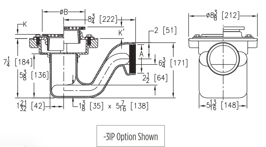 Product Dimensions: See Specification Sheet for Details