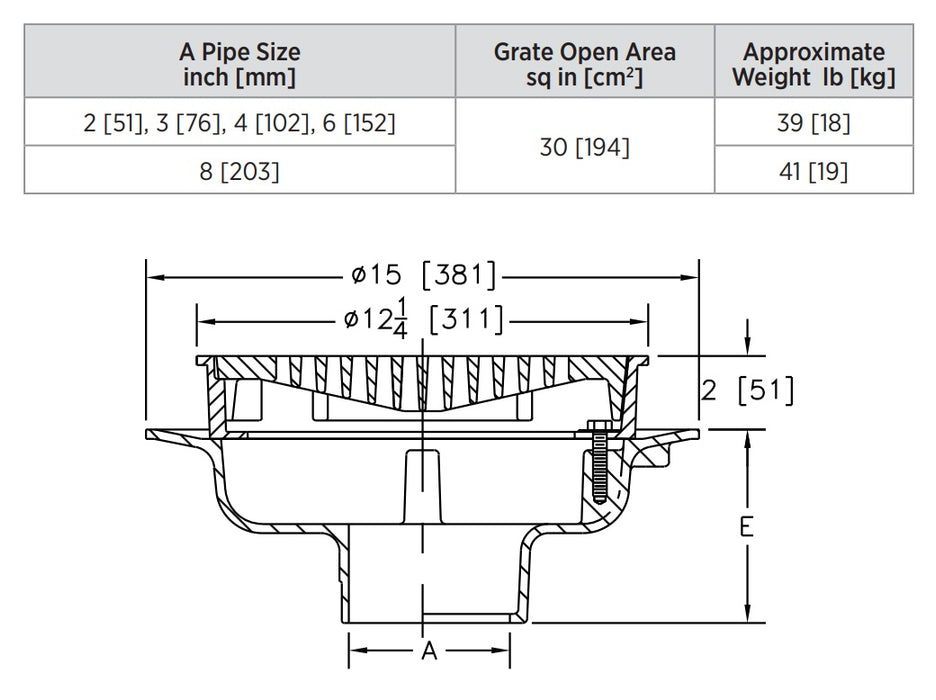 Product Dimensions: See Specification Sheet for Details