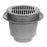 Zurn Z539 - 12" Heavy-Duty Drain with Deep Sump