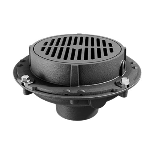 Zurn Z550 - 9" Diameter Medium-Duty Drain