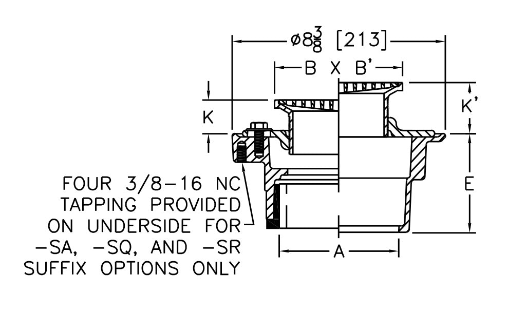 Product Dimensions: See Specification Sheet for Details