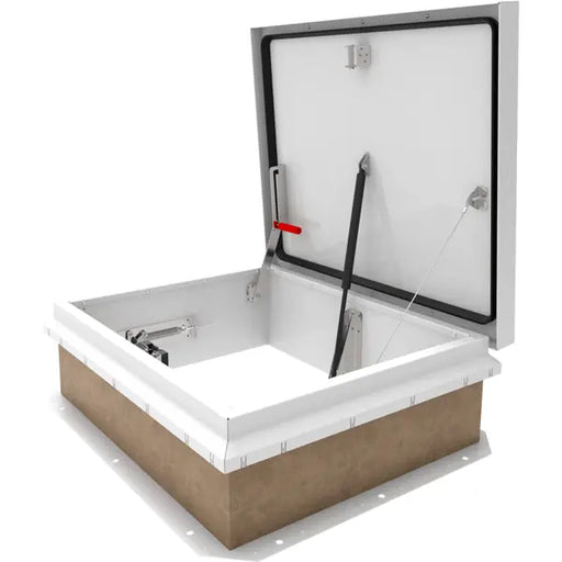 Smoke Hatch Vent - SafeMAX - 36" x 30" - Aluminum - BSVSA36X30S1N165R