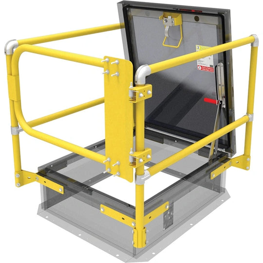 Roof Hatch Safety Rails