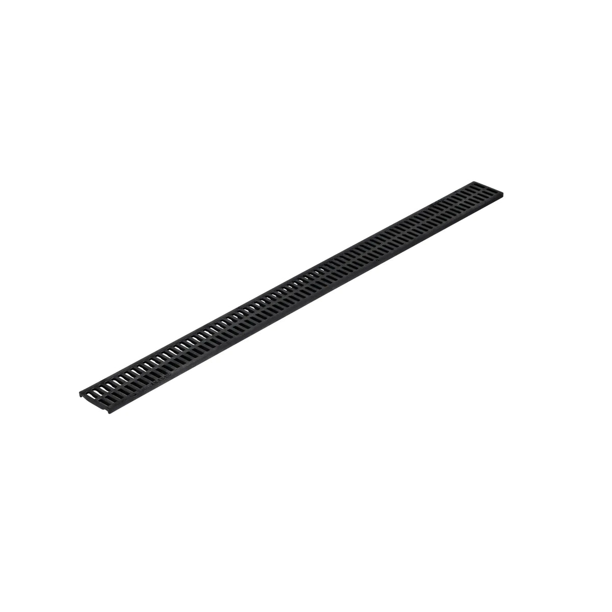 Mini Channel™ Drain Grate, 2-3/4 in. wide X 3 ft. long, Black Plastic ...
