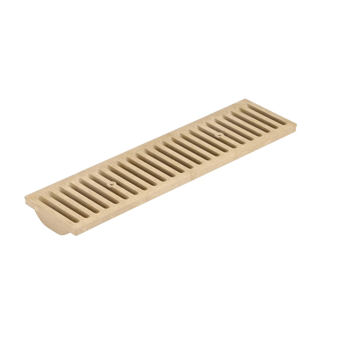 Long Grate Dura Slope® Channel Drain Grate, 6 in. Wide X 2 ft. Long, Sand Plastic ...