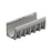 BG-FILCOTEN® pro V 300 Trench Drain with Galvanized Steel Rails, 12.79 in. to 12.99 in. Invert Depth, 11.30 in. Wide X 39.37 in. Long X 14.37 in. Deep, Sloped Channel 1