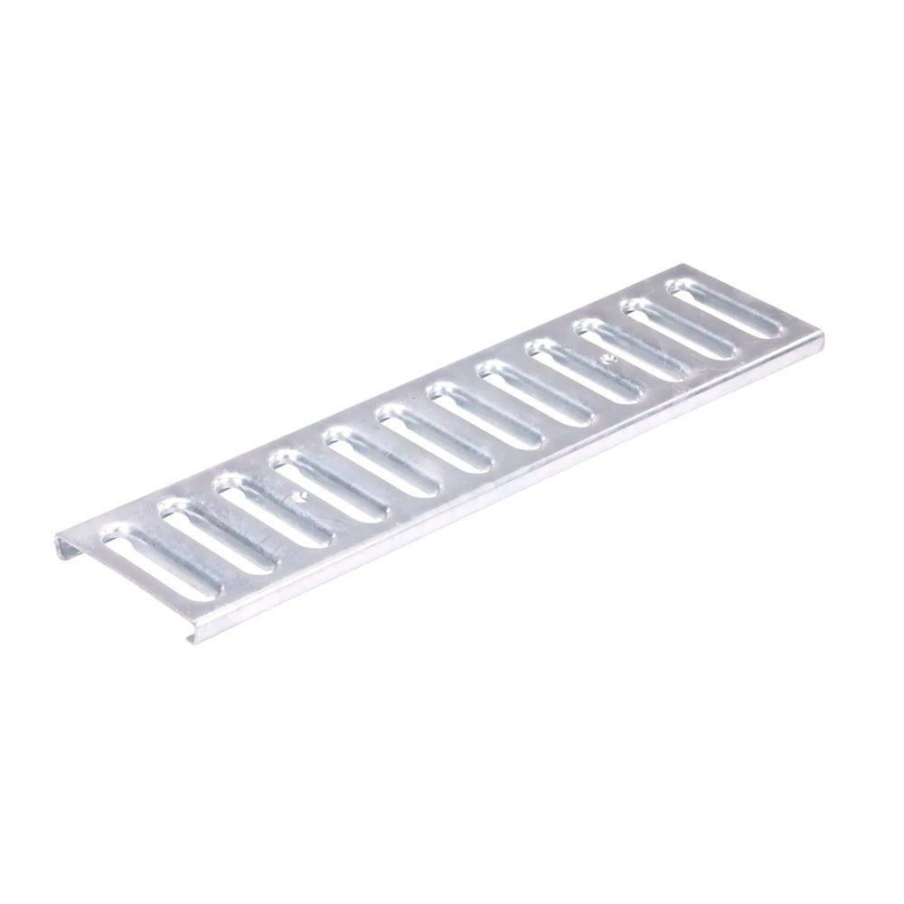 Long Grate Dura Slope® Channel Drain Grate, 6 in. Wide X 2 ft. Long, Galvanized S ...
