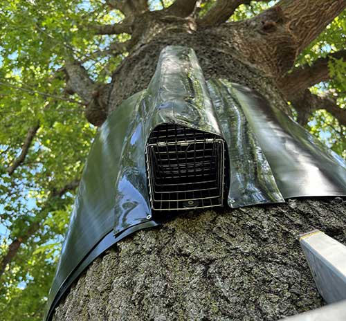 Tree Baffle Wrap Around Squirrel Baffle for Trees — Mainline Materials