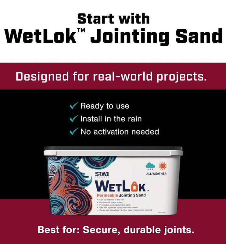 Wetlok - Self-Curing Jointing Material - 36 Lbs Tub
