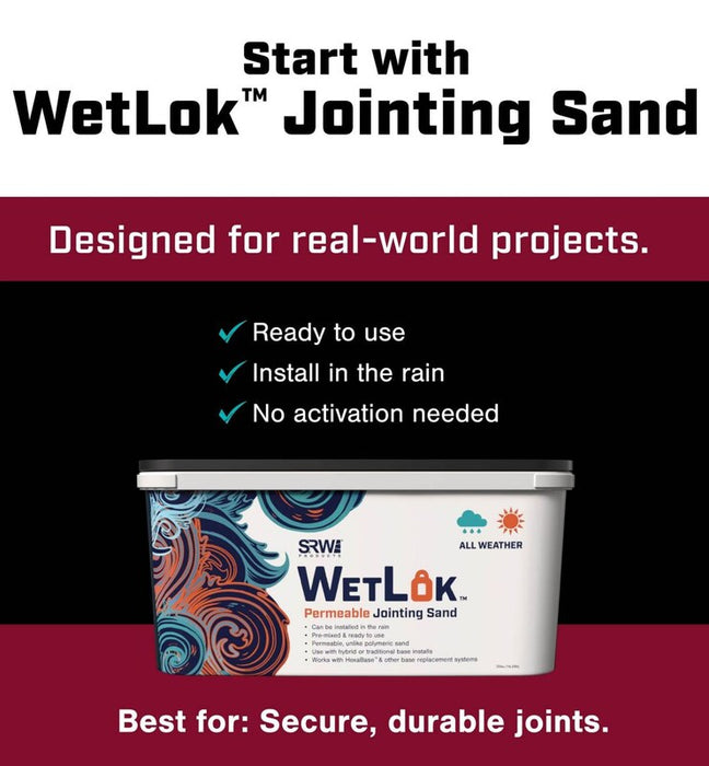 Wetlok - Self-Curing Jointing Material - 36 Lbs Tub