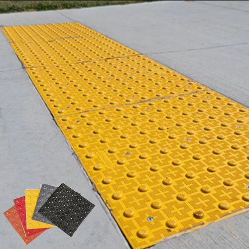 Tactile Warning Plate - ADA Compliant
