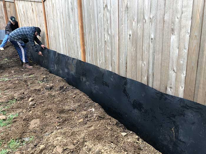 Fence Underlayment