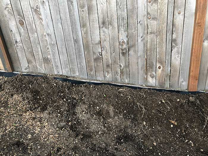 Fence Underlayment