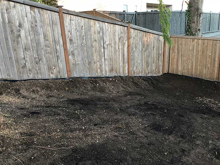 Under Fence Weed Barrier