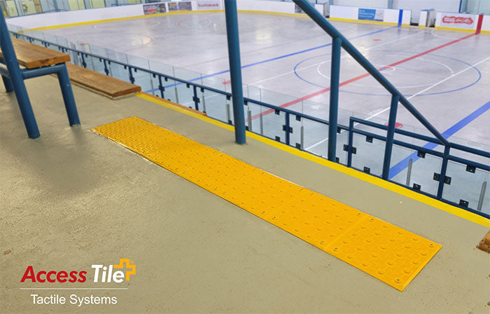 Access Tile - Surface Mount Detectable Warning Mats — Mainline Materials