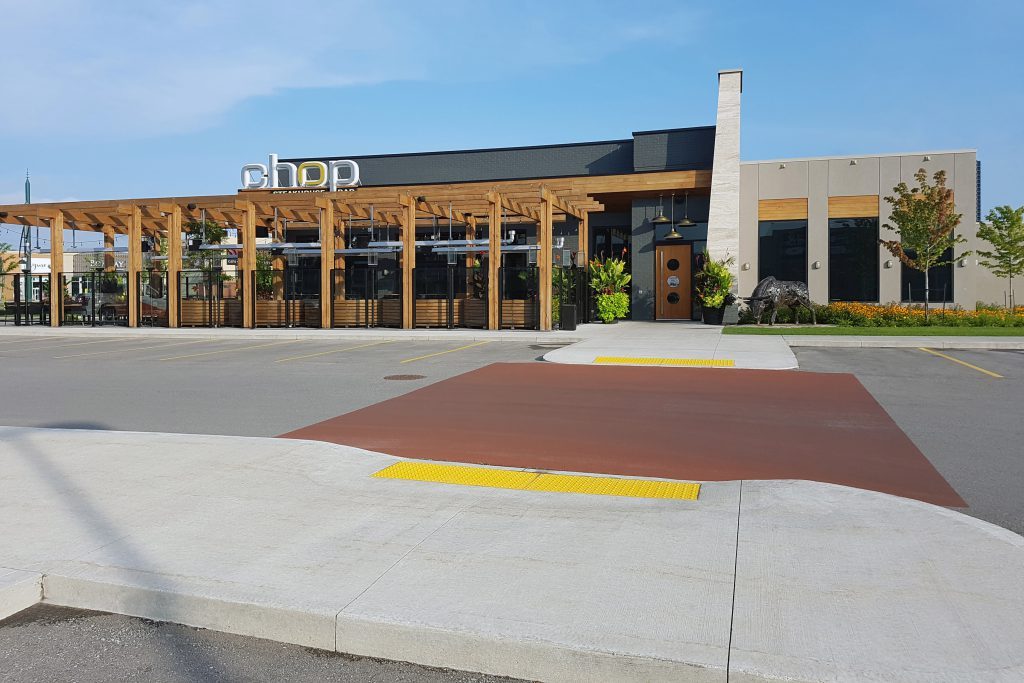 Truncated Domes ADA Access Tile - 2' x 2' Mat - Cast in Place