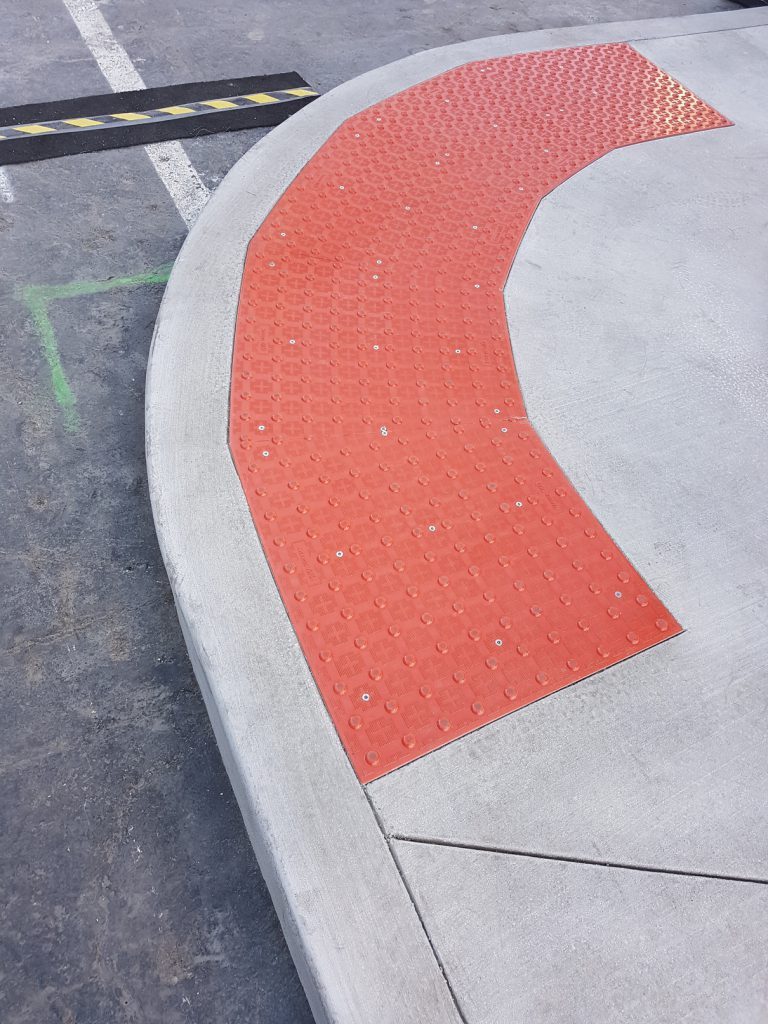 Detectable Warning Field How Do Detectable Warning Surfaces Work? — Mainline Materials