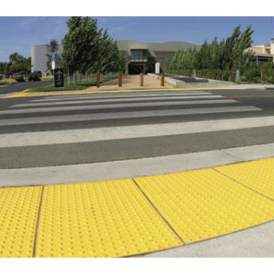 Armor Tile Cast In Place Detectable Warning Mat