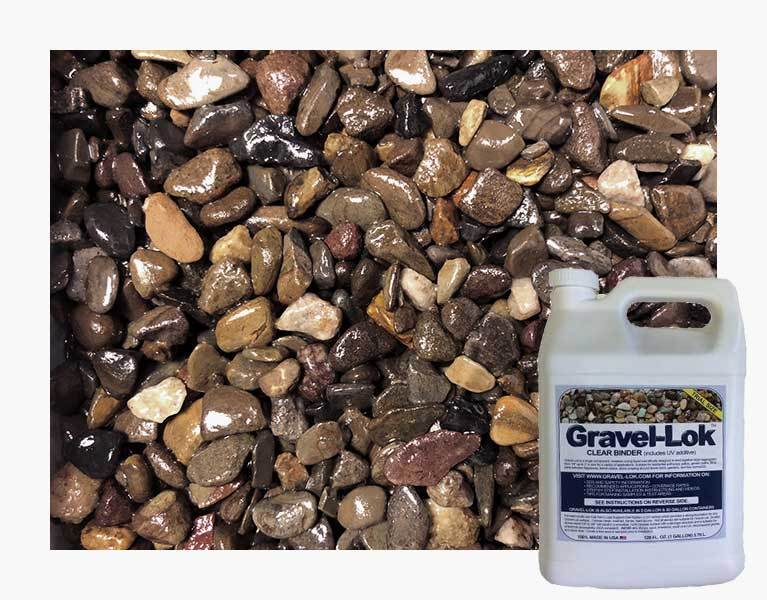Pour-On Gravel Binder – Clear