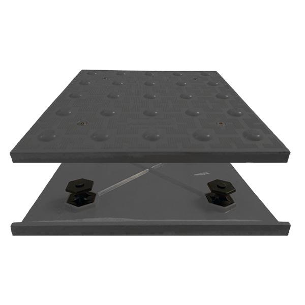 Truncated Domes ADA Access Tile - 2' x 2' Mat - Cast in Place
