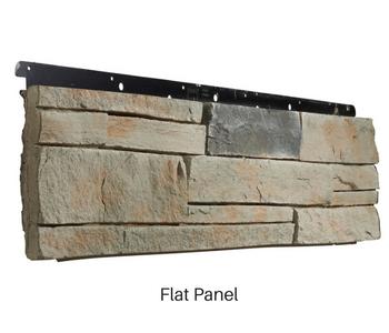 Stone Veneer - Versetta Stone Ledgestone Corner Siding Panels 8" x 36" (36 Panel Carton)