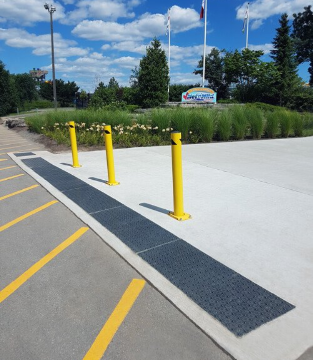 Access Tile - Surface Mount Detectable Warning Mats — Mainline Materials