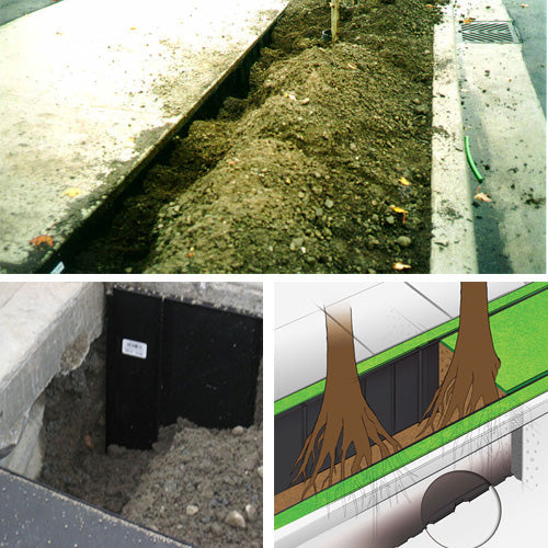 Vertical Root Barrier Panels